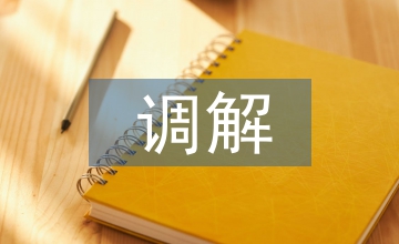 矛盾糾紛調解方案